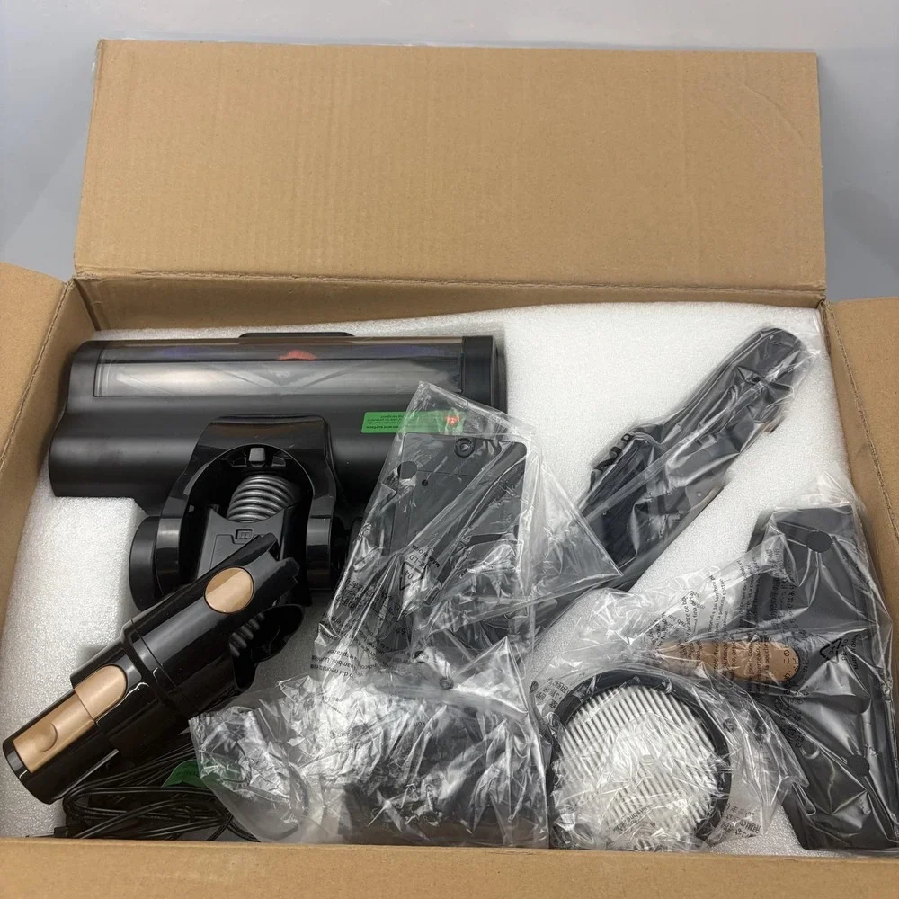 Trucozie T550 Cordless Stick Vacuum Cleaner 50Min LED Pet Hair Black Open Box